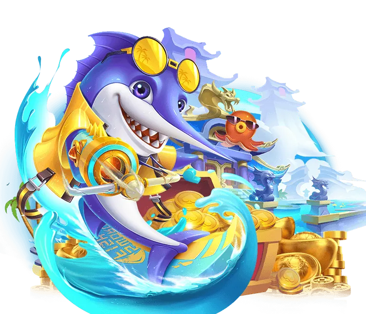 Game Slot với biểu tượng máy đánh bạc và tiền xu